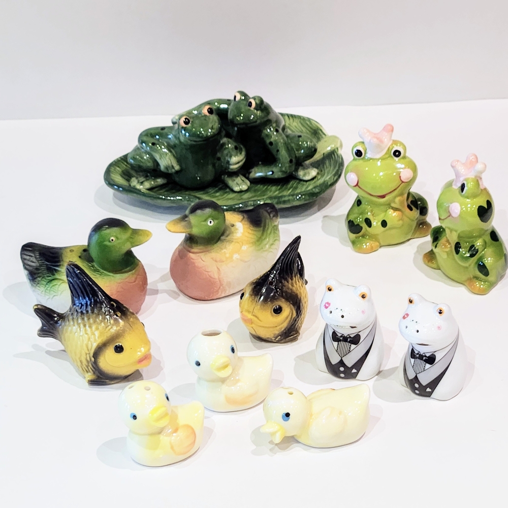 Ceramic Animal Figurine Collection